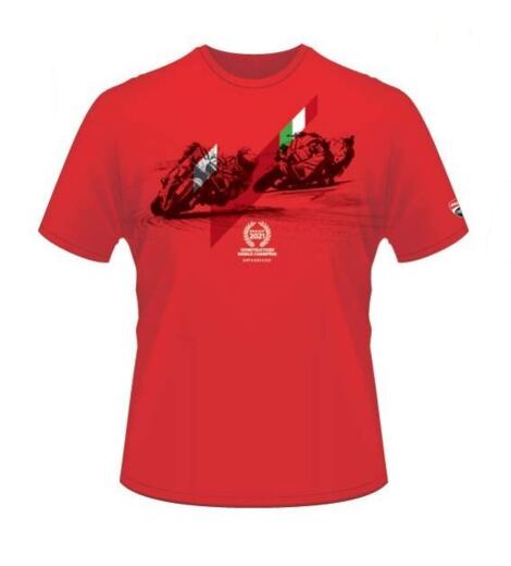 Tričko Ducati MotoGP21 Team World Championship