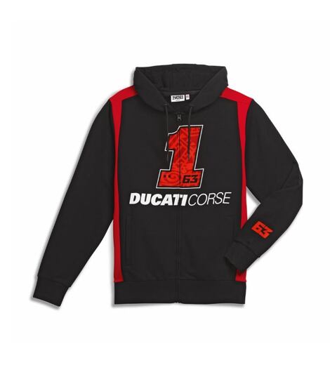 Mikina Ducati PB#1 Black Line